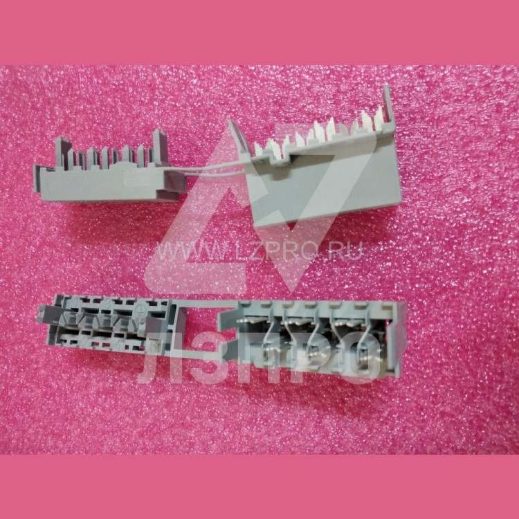 Разъем Wago 730-106 730-126 (розетка 6-конт., с авто-обрезанием проводов) ZAA648W6