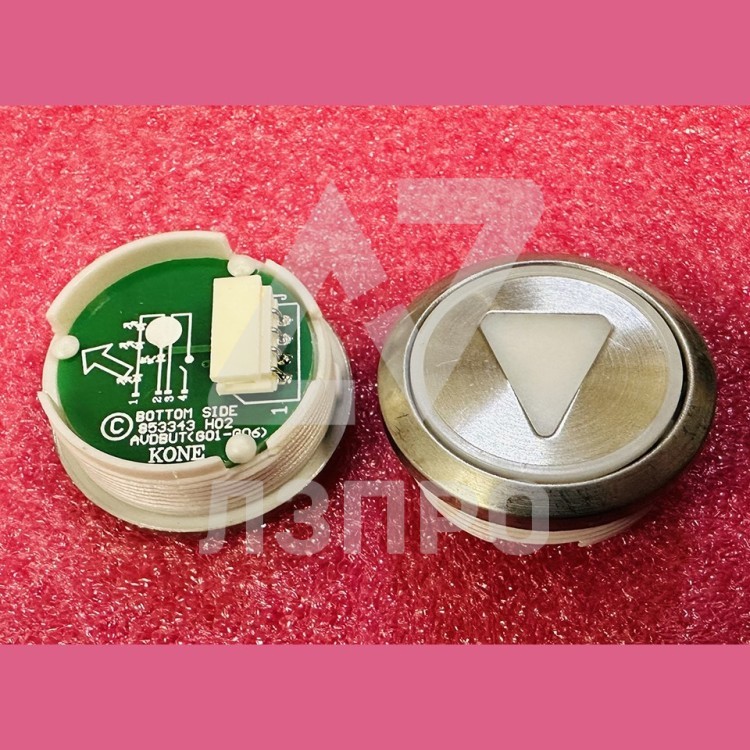 Кнопочный модуль стрелка вниз KM853343H02 AVDBUT-(G01-G06) Kone