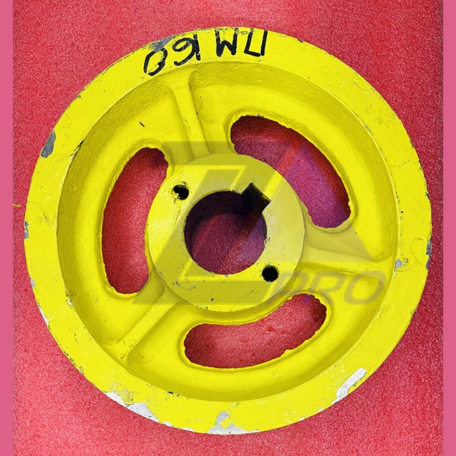 Шкив канатоведущий D320х6х8мм (d65мм) для лебедки Permagsa ПМ170.02.00.001 МЛЗ