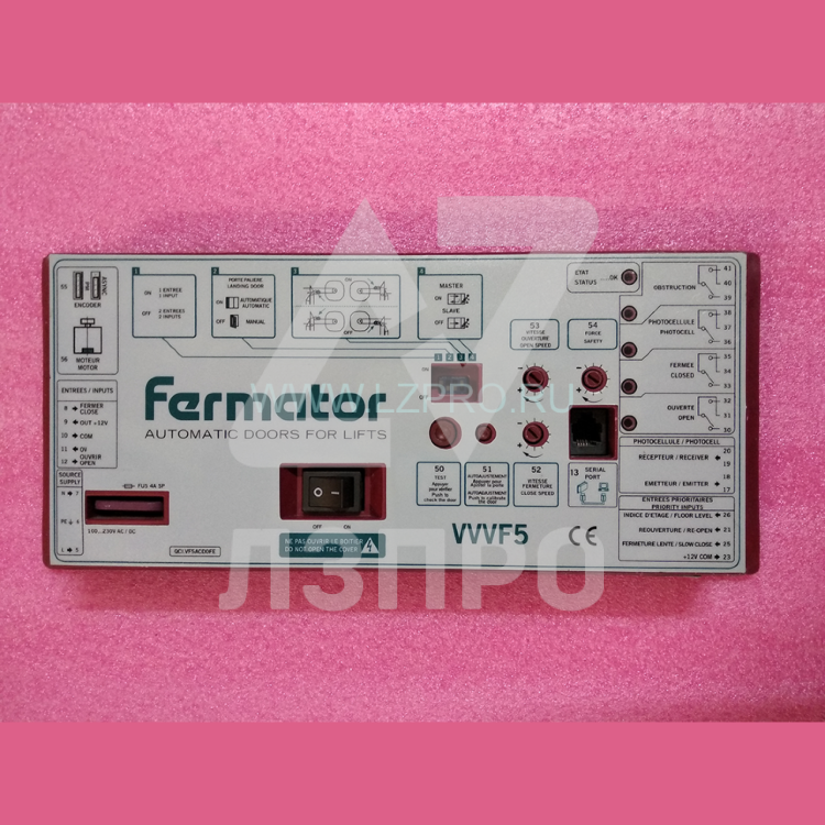 Блок управления (контроллер) VVVF5 (VVVF Drive tecnolama CVF-VF5AC000) Fermator